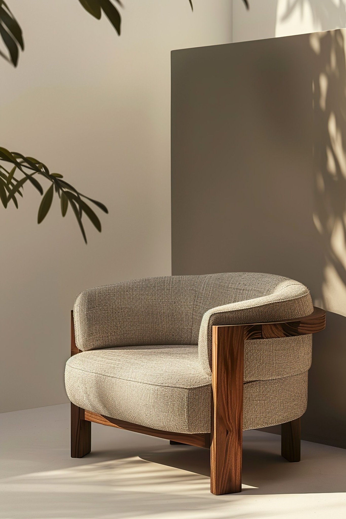 Poltrona de design em ambiente premium